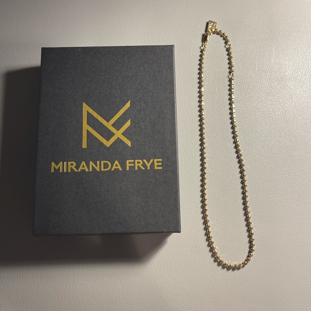 Miranda Frye ball chain necklace